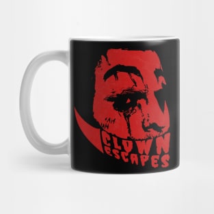 Red Clown Tag Mug